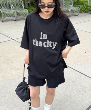 CIAOPANIC TYPY(チャオパニックティピー) 【Franklin Climbing/フランクリンクライミング】【ユニセックス】IN THE CITYドットプリントTee