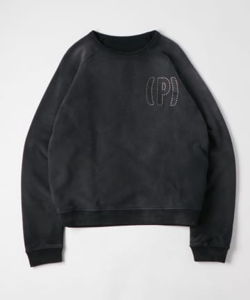 OUTLET(アウトレット) 【WHO'S WHO gallery】KOOKY''N（P）ロゴクルースウェット