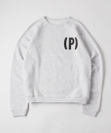 OUTLET(アウトレット) 【WHO'S WHO gallery】KOOKY''N（P）ロゴクルースウェット