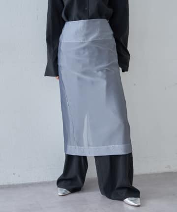 OUTLET(アウトレット) 【SHENERY】4WAYダブルレイヤードスカート