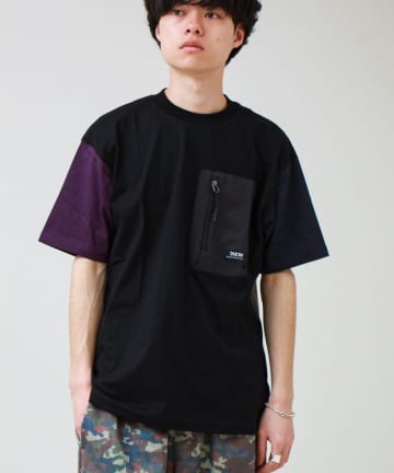 FREDY & GLOSTER(フレディ アンド グロスター) 【TAION / タイオン】MOUNTAION POCKET T-SH