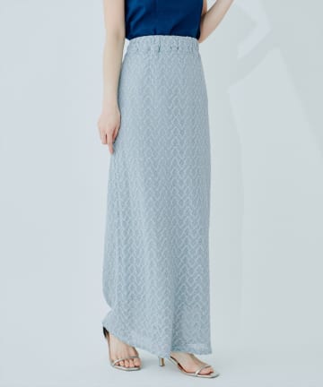 natural couture(ナチュラルクチュール) ストレッチレーススカート