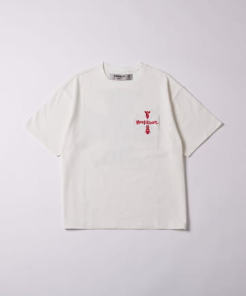 WHO’S WHO gallery(フーズフーギャラリー) SourcreamクロスバックプリントTEE