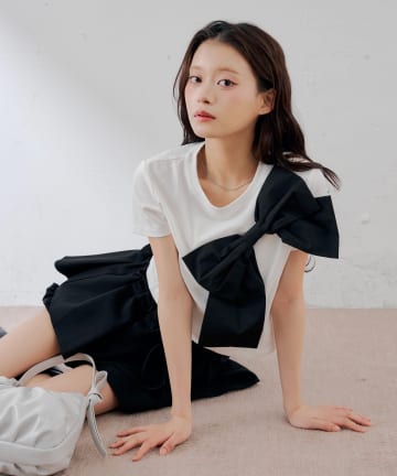 Chico(チコ) リボンデザインチビT