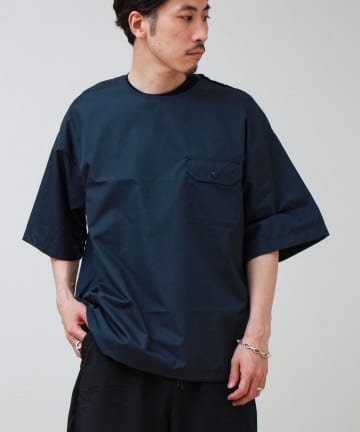 FREDY & GLOSTER(フレディ アンド グロスター) 【TAION / タイオン】ノンダウン ミリタリー ハーフスリーブカットソー