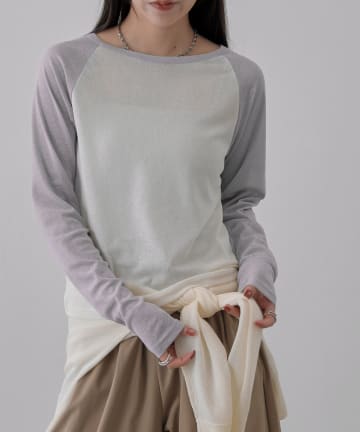 COLONY 2139(コロニー トゥーワンスリーナイン) シアーラグランTシャツ