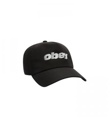 WHO’S WHO gallery(フーズフーギャラリー) OBEY STIPPLE 5 PANEL NYLON SNAPBACK