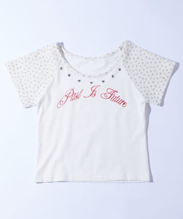 WHO’S WHO gallery(フーズフーギャラリー) 【WEB限定】ワッフルフラワーラグランSS TEE