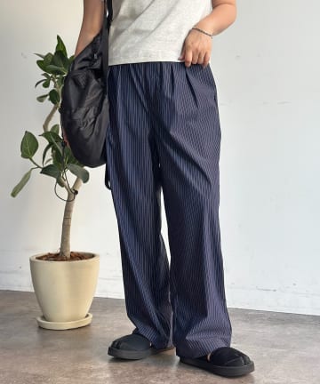 CPCM(シーピーシーエム) 接触冷感タックワイドスラックス