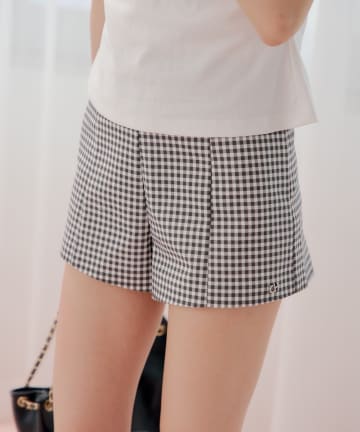Chico(チコ) ギンガムコンパクトショートパンツ