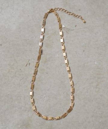 LOUNGEDRESS(ラウンジドレス) 【GALENA/ガレナ】タイルチェーンネックレス