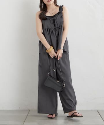 Remind me and forever(リマインドミーアンドフォーエバー) 【2枚SET】前リボンビスチェセットアップ