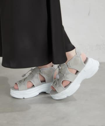 Remind me and forever(リマインドミーアンドフォーエバー) ボリュームソールスポーツサンダル