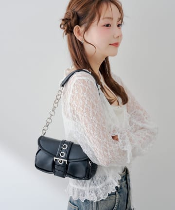 NICE CLAUP / OLIVE des OLIVE OUTLET(ナイスクラップ  / オリーブ デ オリーブ アウトレット) 【continuer】チェーンバッグ