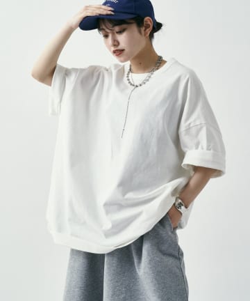 Lui's(ルイス) 【WEB限定】スーパールーズビックTシャツ