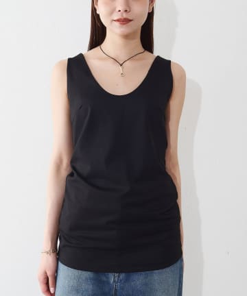 Whim Gazette(ウィム ガゼット) 【THE BAAT】sleeveless top