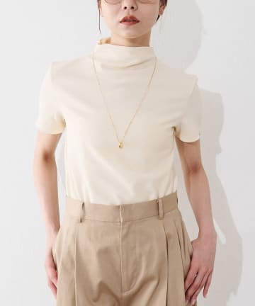 Whim Gazette(ウィム ガゼット) 【THE BAAT】short sleeve blouse