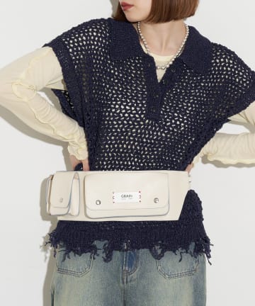 CIAOPANIC(チャオパニック) 【GRAIN/グレイン】レザーポケットベルトポーチ