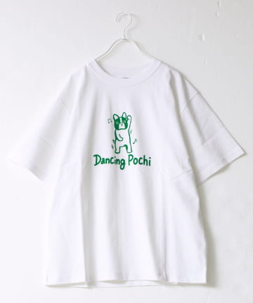 FREDY & GLOSTER(フレディ アンド グロスター) 【マックT】【Dancing Pochi】オリジナル ボディ Tシャツ