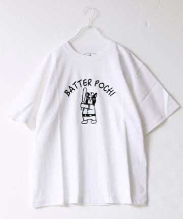 FREDY & GLOSTER(フレディ アンド グロスター) 【マックT】【BATTER Pochi】オリジナル ボディ Tシャツ