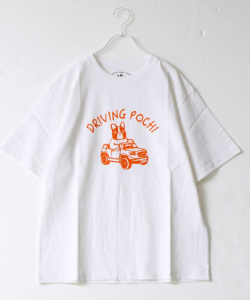 FREDY & GLOSTER(フレディ アンド グロスター) 【マックT】【Driving Pochi】オリジナル ボディ Tシャツ