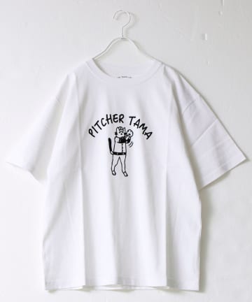 FREDY & GLOSTER(フレディ アンド グロスター) 【マックT】【PITCHER TAMA】オリジナル ボディ Tシャツ