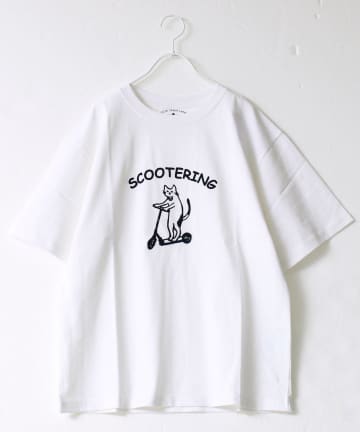 FREDY & GLOSTER(フレディ アンド グロスター) 【マックT】【SCOOTERING TAMA】オリジナル ボディ Tシャツ
