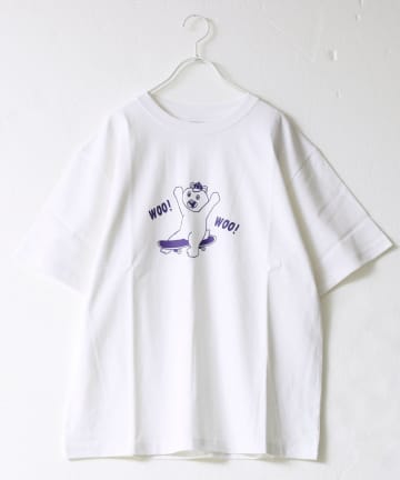 FREDY & GLOSTER(フレディ アンド グロスター) 【マックT】【MACBEAR woo!woo!】オリジナル ボディ Tシャツ