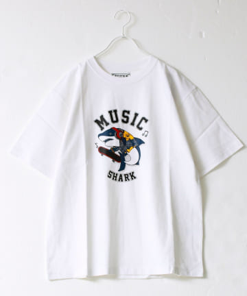 FREDY & GLOSTER(フレディ アンド グロスター) 【マックT】【MACSHARK MUSIC】オリジナル ボディ Tシャツ