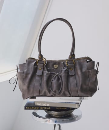 NICE CLAUP / OLIVE des OLIVE OUTLET(ナイスクラップ  / オリーブ デ オリーブ アウトレット) 【Seemi.】ドロストバッグ
