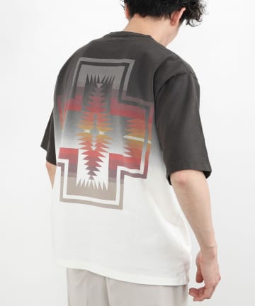 NOLLEY'S(ノーリーズ) 【PENDLETON】Gradation dye Back Print T