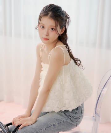 Chico(チコ) ローズキャミブラウス