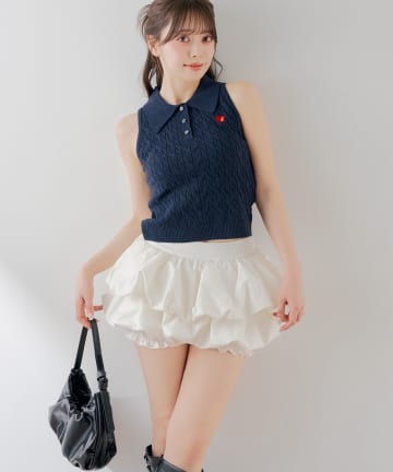 Chico(チコ) レイヤードバルーンティアードスカート