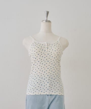 NICE CLAUP / OLIVE des OLIVE OUTLET(ナイスクラップ  / オリーブ デ オリーブ アウトレット) 【ANOTHER BRANCH】ヘンリーレース付キャミ