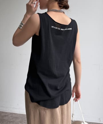 DOUDOU(ドゥドゥ) 【WEB限定】ニットタンク