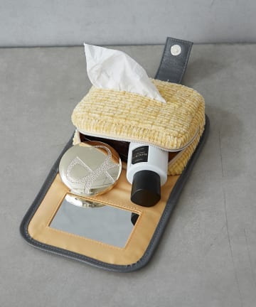 BIRTHDAY BAR(バースデイバー) Tweed Tissue In Pouch ティッシュインポーチ