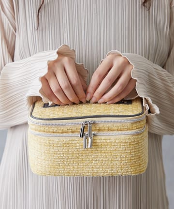 BIRTHDAY BAR(バースデイバー) Tweed Multi Spec Vanity Pouch バニティポーチ