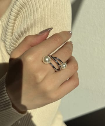 Lattice(ラティス) パールボリュームリング