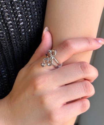 Lattice(ラティス) メタルリボンリング