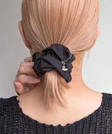 Lattice(ラティス) 【チャーム付き】ナイロンシュシュ