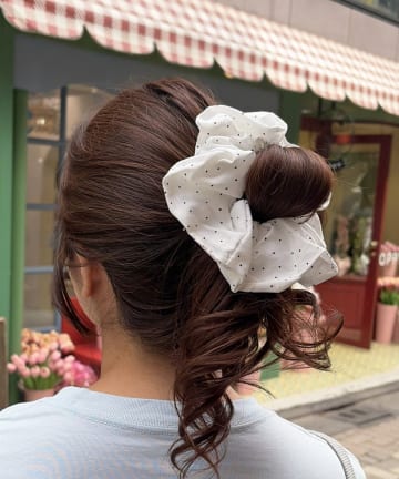 Lattice(ラティス) 【別々でも使える！】シュシュ/クリップセット