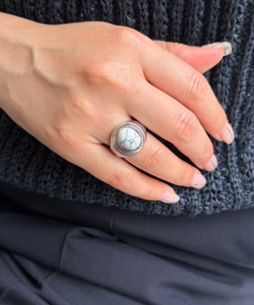 Lattice(ラティス) ＜ステンレス＞ストーンリング