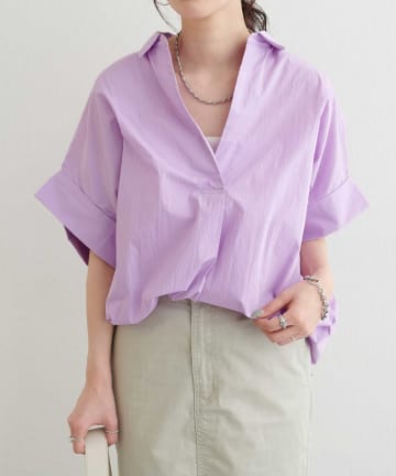 LARUTA(ラルータ) ドルマンスキッパーシャツ