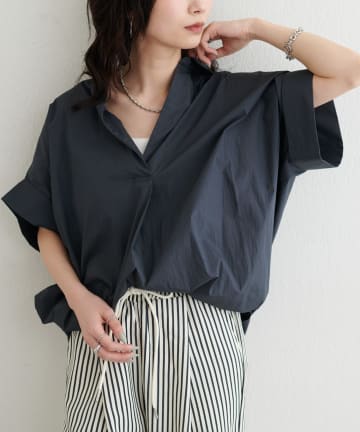 LARUTA(ラルータ) ドルマンスキッパーシャツ