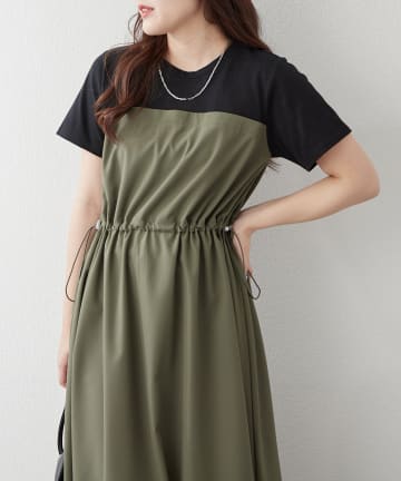 Remind me and forever(リマインドミーアンドフォーエバー) 一枚でらくちん！ドッキングバルーンワンピース