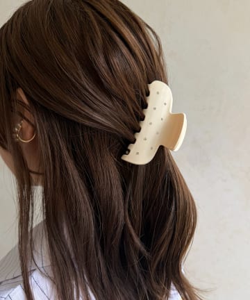 Thevon.(ゼヴォン) 【heilly】ストーン付きヘアクリップ