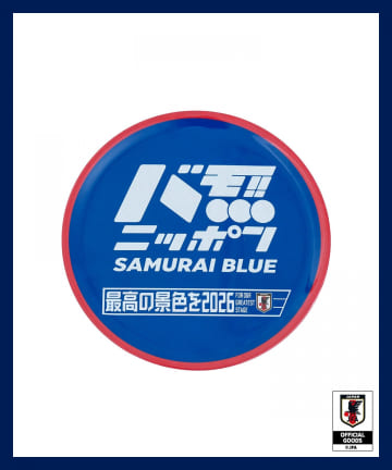 3COINS(スリーコインズ) ロゴメラミンプレートサッカー日本代表ver.