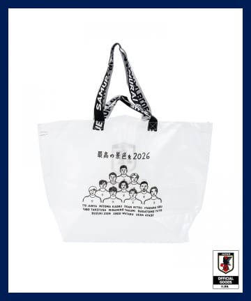 3COINS(スリーコインズ) ショッピングバッグサッカー日本代表ver.