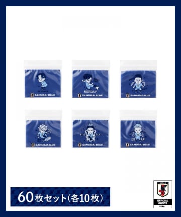 3COINS(スリーコインズ) ミニジップバッグサッカー日本代表ver.