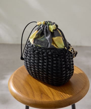 ear PAPILLONNER(イア パピヨネ) 【Bruno Rossi（ブルーノロッシ）】ear別注フルーツ柄ミニバッグ